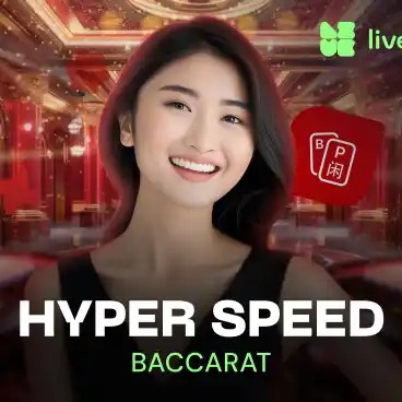 Enjoy Hyper Speed Baccarat by Evolution – logo hosted on spinko24.vip