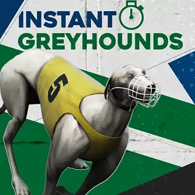 Instant Virtual Greyhounds logo by Leap Gaming Spinko24