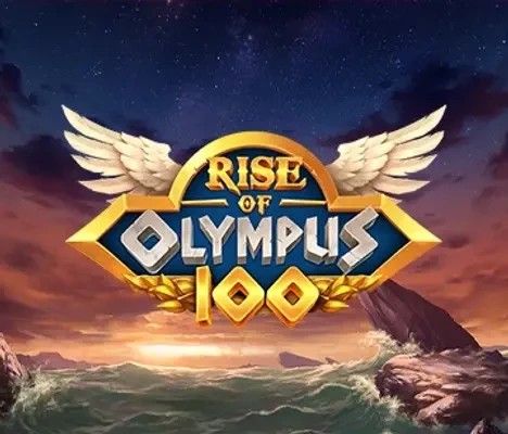 Rise of Olympus 100 slot logo by Play'n GO at Spinko24