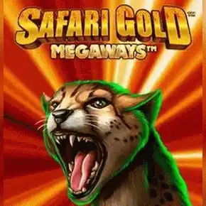 Safari Gold Megaways slot visual from Blueprint Gaming available on spinko24.vip