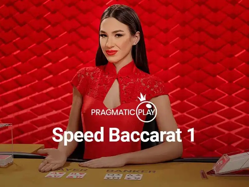 Speed Baccarat slot logo by Atmosfera at Spinko24