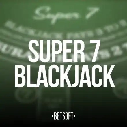 Try Super 7 Blackjack slot by Betsoft Gaming on spinko24.vip – logo image