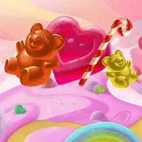 Sweet Candy Cash Megaways Deluxe slot visual from Iron Dog Studio available on spinko24.vip